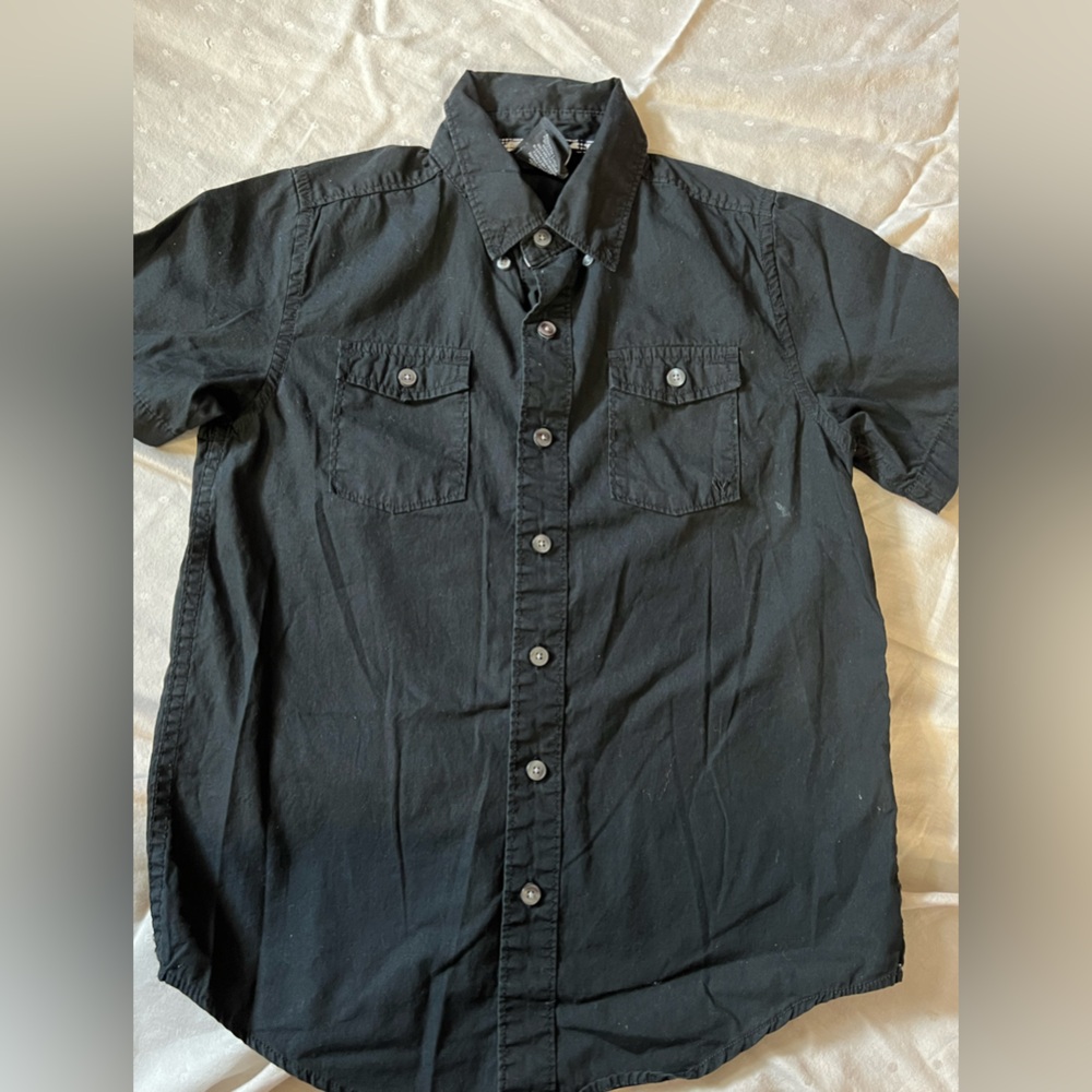 - EUC Shaun White Short sleeve camp shirt size M
